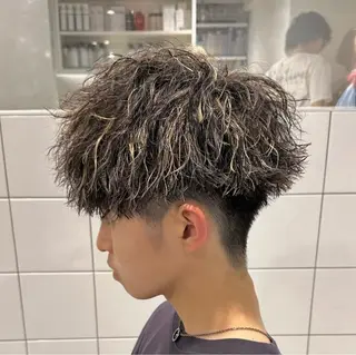 ショート パーマ メンズ 🖤Ayumi🖤 メンズ特化❤️‍🔥のヘアスタイル