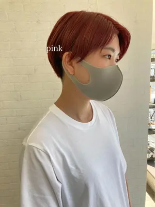 ショート カラー 初めてのショート お任せください✂️のヘアスタイル