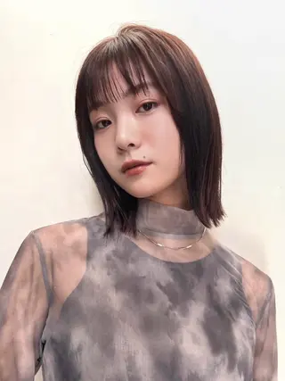 ミディアム MINX中村 公亮/デザインパーマのヘアスタイル