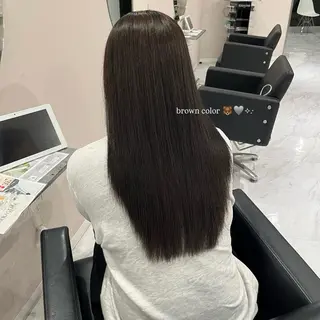 ロング カラー 透明感カラー🪼🩵 𝐑𝐢𝐧のヘアスタイル