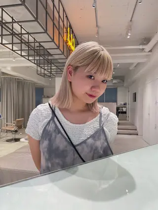 ミディアム カラー ralme/sol 髙橋一哉のヘアスタイル