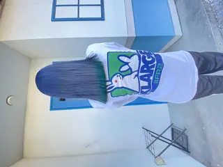 セミロング ヘアアレンジ カラー キッズ メンズ corazon ブリーチのヘアスタイル