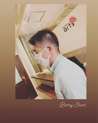 ショート メンズ ハイライト/インナー /ブリーチ/レイヤーのヘアスタイル