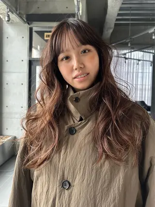 ロング STAKK所属・KA SU MIのヘアスタイル