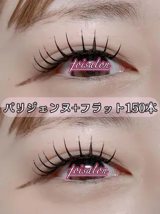 マツエク・マツパ foisalon 大久保店のマツエク・マツパデザイン