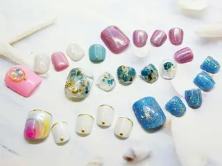 ネイル ティーエヌ 金山駅東口店のネイルデザイン