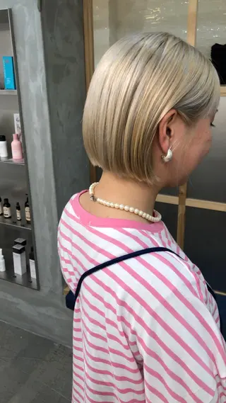 ショート 伊藤 由季 603号室のヘアスタイル