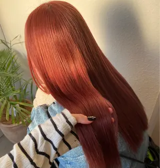 ロング 豊中美容室COCOLUANA所属・CHISATO /暖色カラー❤️のヘアスタイル