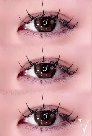 マツエク・マツパ VIAS sakiのマツエク・マツパデザイン