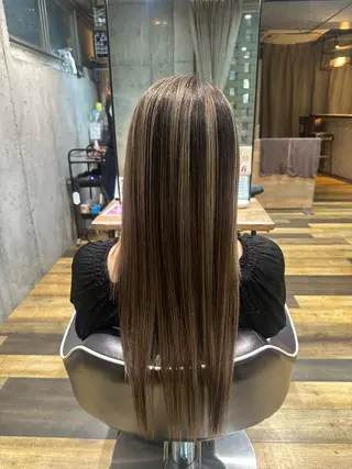 ロング flannel 優介のヘアスタイル