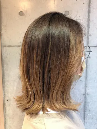 ミディアム 美髪✨髪質改善特化 🦩対馬🦩のヘアスタイル