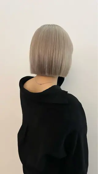 ミディアム カラー Hair salon en所属・透明感カラー/ナナミ 💛のヘアスタイル