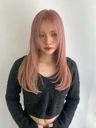 ロング ボブ⌇ 艶カラー⌇ RIN🌙のヘアスタイル