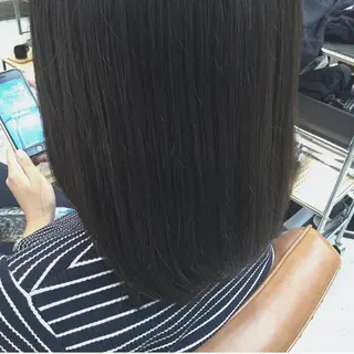 セミロング カラー 前髪顔周り✂️店長 ❤️アマミヤ❤️のヘアスタイル