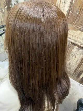 ミディアム カラー お任せヘア☘️☘️ 及川渚のヘアスタイル