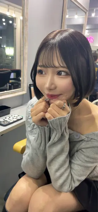 ショート 美髪/髪質改善 顔周り/透明感カラーのヘアスタイル