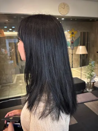 カラー 鹿島 千聖のヘアスタイル