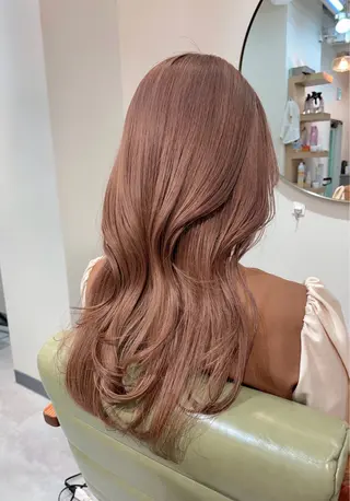 ロング カラー 韓国レイヤー　船橋 徒歩5分/小川友美のヘアスタイル