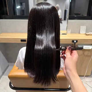 ロング カラー 須田 柚希のヘアスタイル