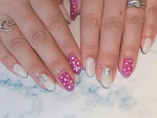 ネイル LUKE所属・もとまつ さちこのネイルデザイン