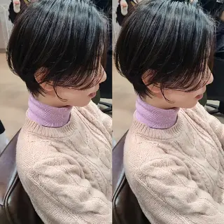 ショート 西田 理沙のヘアスタイル