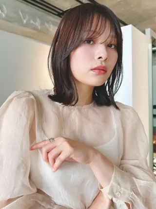 ショート カラー パーマ 🫧小顔×似合わせ× 透明感カラー🫧のヘアスタイル