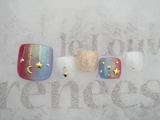 ネイル トップネイリスト Ribbon立川店のネイルデザイン