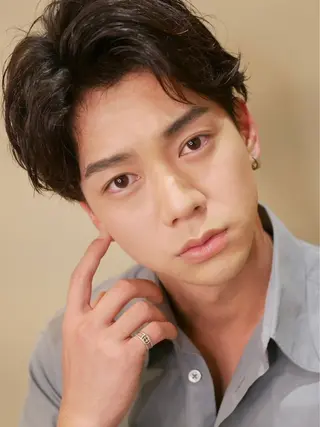 ショート メンズ 12月空きあり 上野颯太のヘアスタイル