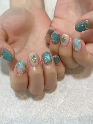 ネイル KAMIO CION Nail  朝倉のネイルデザイン