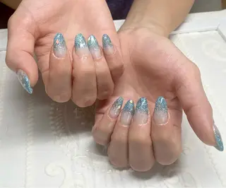 ミディアム ネイル lune nail_2017のその他イメージ