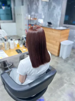 カラー 🥀艶髪/垢抜け/ 暖色ヘア Yuu🥀のヘアスタイル
