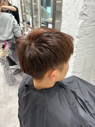 カラー メンズ 笹江 瑞穂のヘアスタイル