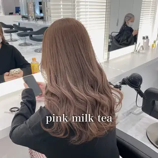 カラー 🩶透明感ミルク ティー🩶 maoのヘアスタイル