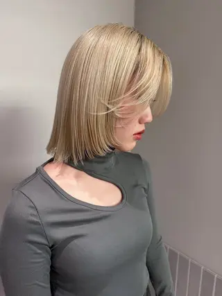 ミディアム stén所属・🦔REN /お洒落hair🦔のヘアスタイル