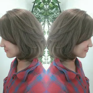 ショート カラー 植田 /エクステ /ブリーチ/髪質改善のヘアスタイル