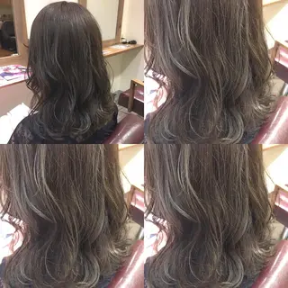 ミディアム カラー hair salon Ranun髪質改善のヘアスタイル