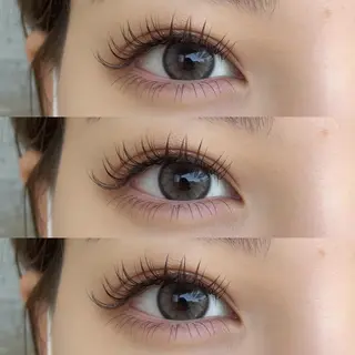 ミディアム カラー キッズ ネイル マツエク・マツパ アイブロウ 𓊆ᶠᵉᵉʸ𓊇 ᶜᴴᴵᴴᴬᴿᵁのマツエク・マツパデザイン