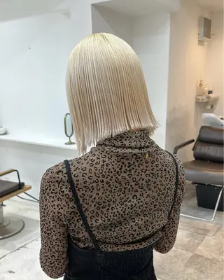 カラー ササキカズマ〻透明感 〻色落ち〻赤み消しのヘアスタイル