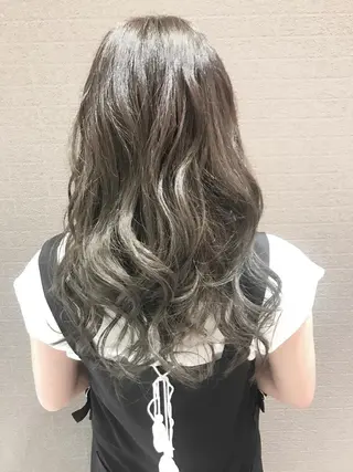 ロング カラー 土屋 貴章のヘアスタイル