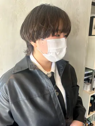 ショート カラー ヘアアレンジ stylist/蛯谷 珠里のヘアスタイル