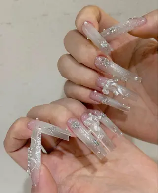 ネイル 長さだし専門店 M2　rikaのネイルデザイン