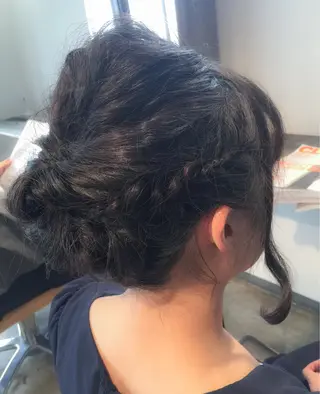 ミディアム ヘアアレンジ 🌈ディレクター🌈 徳松優希のヘアスタイル