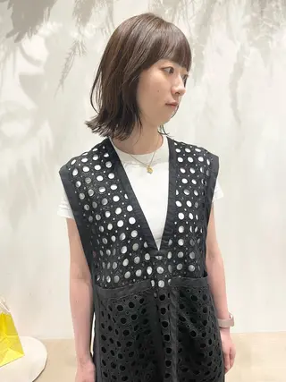 ショート カラー ボブ/ミニボブ/ 立河今日子のヘアスタイル