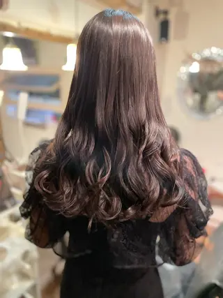 ロング ヘアアレンジ 沢田 瞳のヘアスタイル