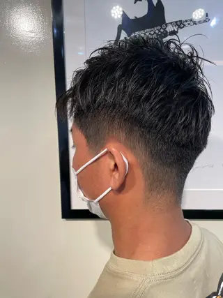 ショート メンズ 塚田 銀太のヘアスタイル