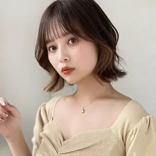 ミディアム ✨Taisei｜ 再現性カット✨️のヘアスタイル
