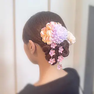 ヘアアレンジ アイルーチェ所属・Hair&Make キキのヘアスタイル