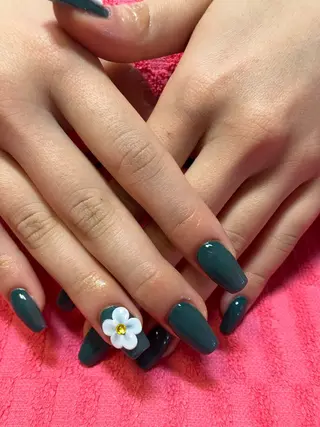 ネイル rukianail 新里のネイルデザイン