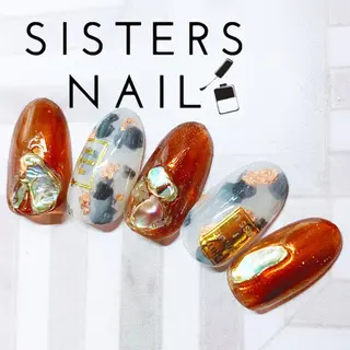 セミロング sisters nail.fのネイルデザイン