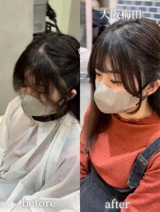 髪質改善ストレート/ mikuのヘアスタイル